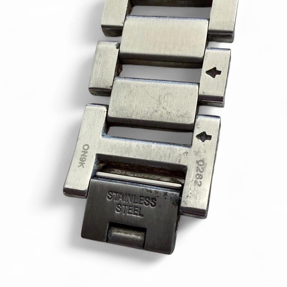 Vintage Coach Rectangular Logo Bezel Stainless St… - image 6